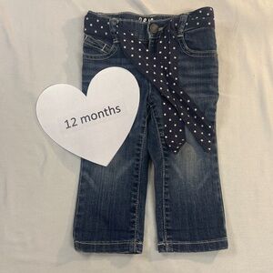 Tommy Hilfiger Kids' Denim Jeans with Starry Belt